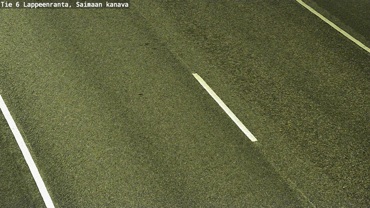 Weather Camera Image Road 6 Lappeenranta, Saimaa channel, Lappeenranta, Etelä-Karjala