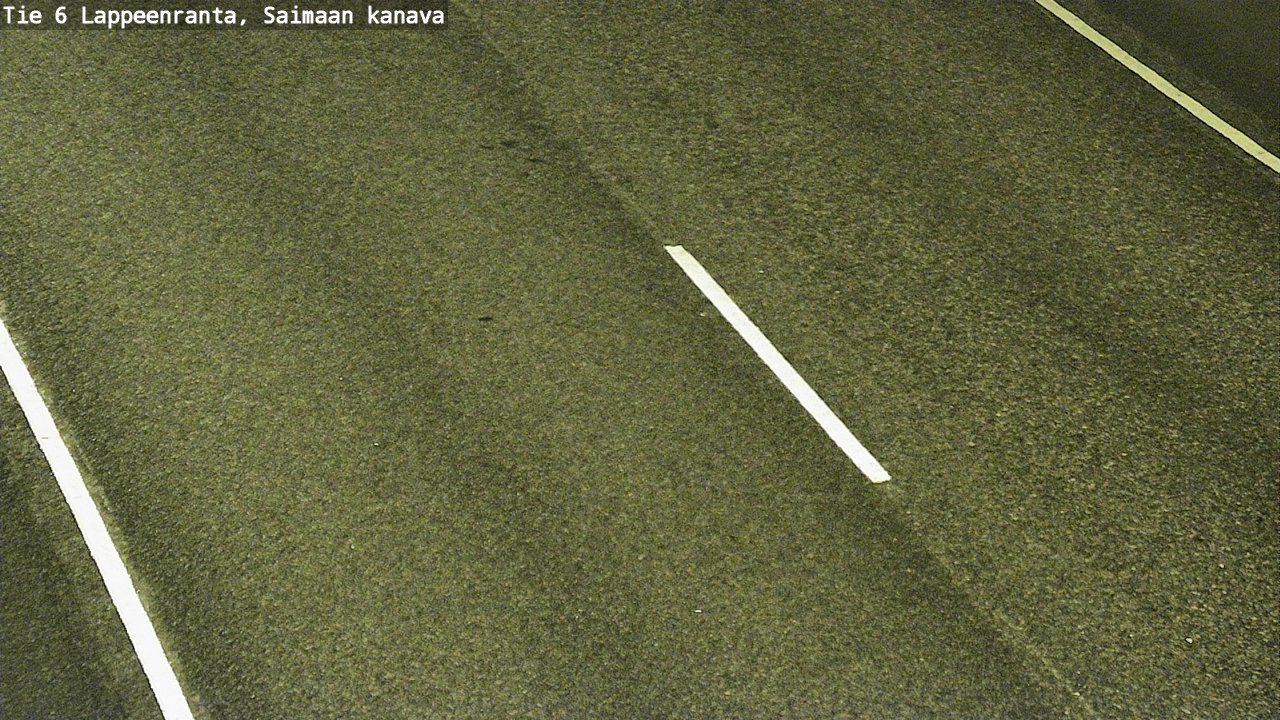 Weather Camera Image Road 6 Lappeenranta, Saimaa channel, Lappeenranta, Etelä-Karjala