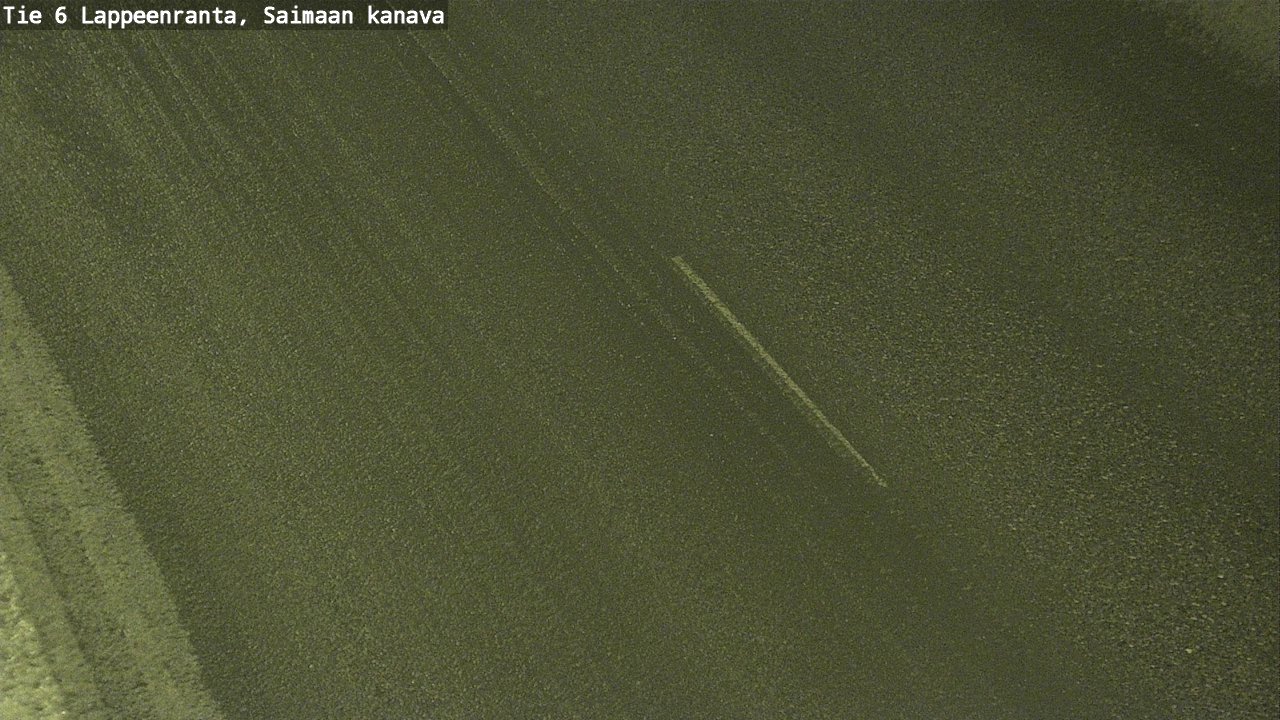 Weather Camera Image Väg 6 Villmanstrand,Saima kanal, Lappeenranta, Etelä-Karjala