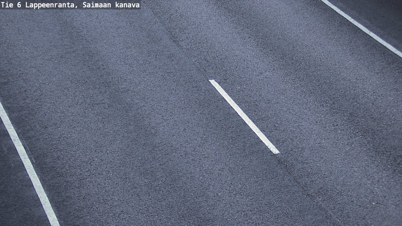 Weather Camera Image Road 6 Lappeenranta, Saimaa channel, Lappeenranta, Etelä-Karjala