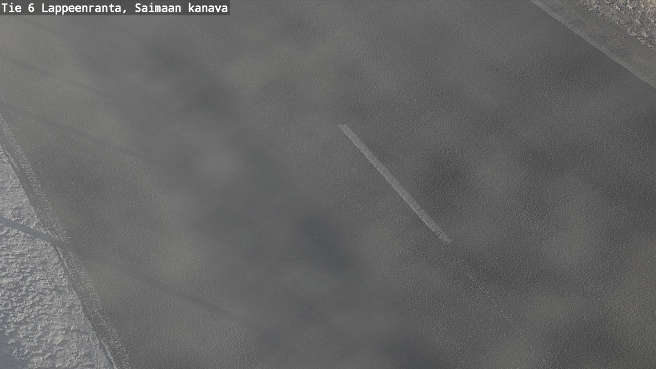 Weather Camera Image Road 6 Lappeenranta, Saimaa channel, Lappeenranta, Etelä-Karjala