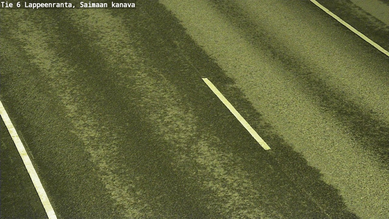Weather Camera Image Road 6 Lappeenranta, Saimaa channel, Lappeenranta, Etelä-Karjala