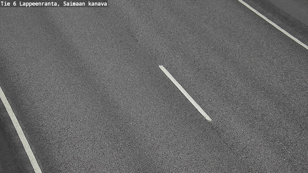 Weather Camera Image Road 6 Lappeenranta, Saimaa channel, Lappeenranta, Etelä-Karjala