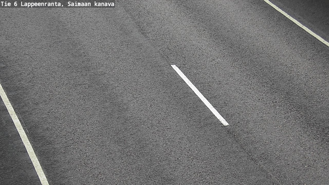 Weather Camera Image Road 6 Lappeenranta, Saimaa channel, Lappeenranta, Etelä-Karjala