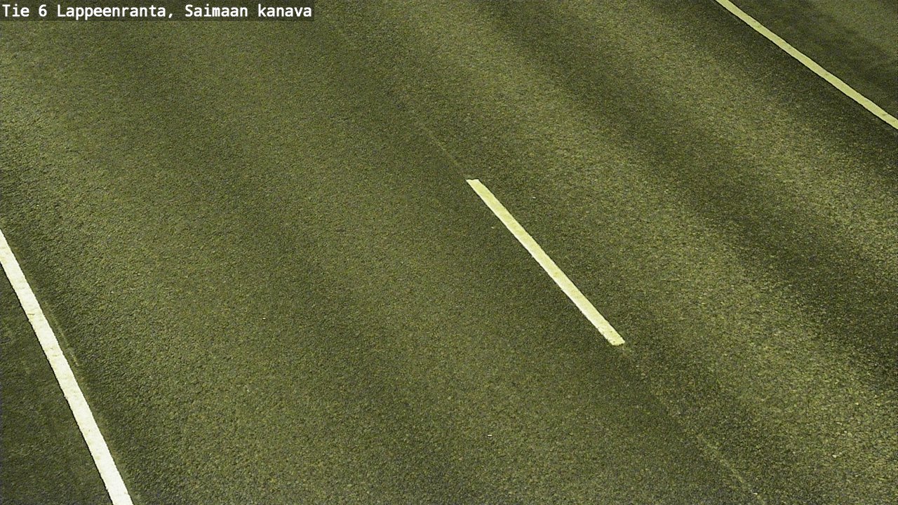 Weather Camera Image Road 6 Lappeenranta, Saimaa channel, Lappeenranta, Etelä-Karjala