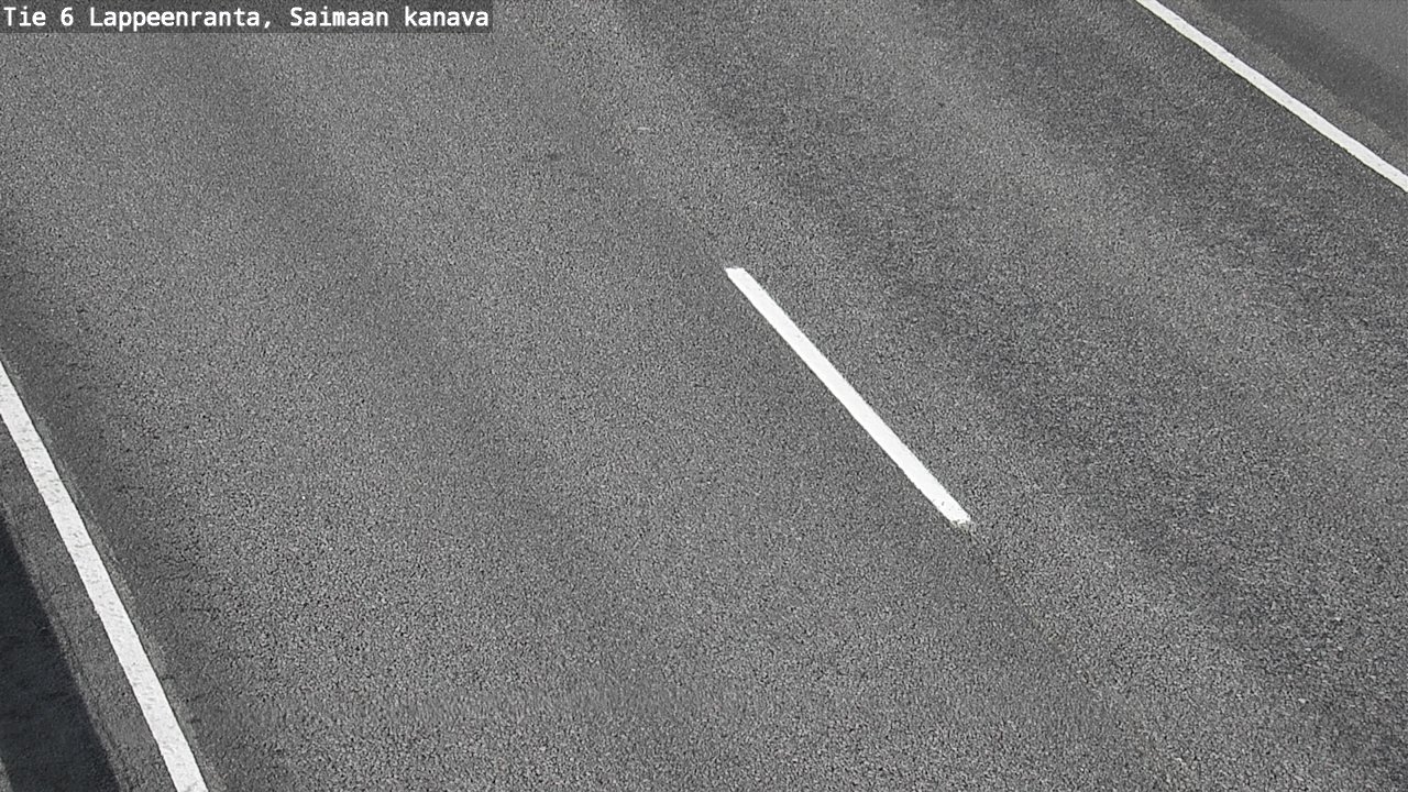 Weather Camera Image Road 6 Lappeenranta, Saimaa channel, Lappeenranta, Etelä-Karjala