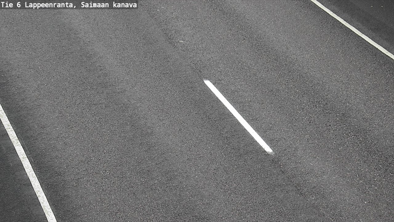 Weather Camera Image Road 6 Lappeenranta, Saimaa channel, Lappeenranta, Etelä-Karjala