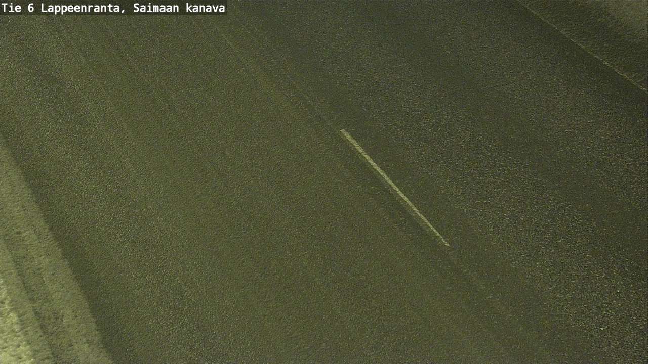 Weather Camera Image Väg 6 Villmanstrand,Saima kanal, Lappeenranta, Etelä-Karjala