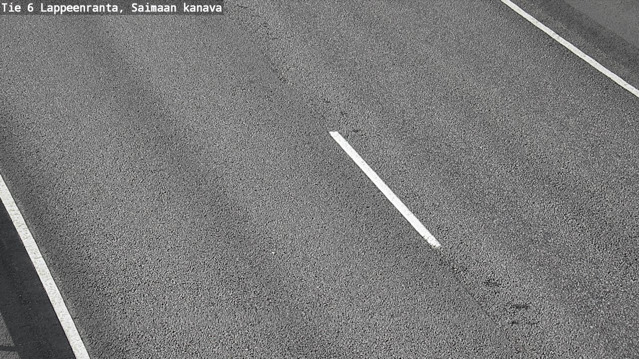 Weather Camera Image Road 6 Lappeenranta, Saimaa channel, Lappeenranta, Etelä-Karjala