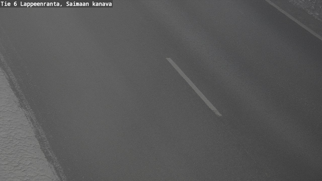 Weather Camera Image Road 6 Lappeenranta, Saimaa channel, Lappeenranta, Etelä-Karjala