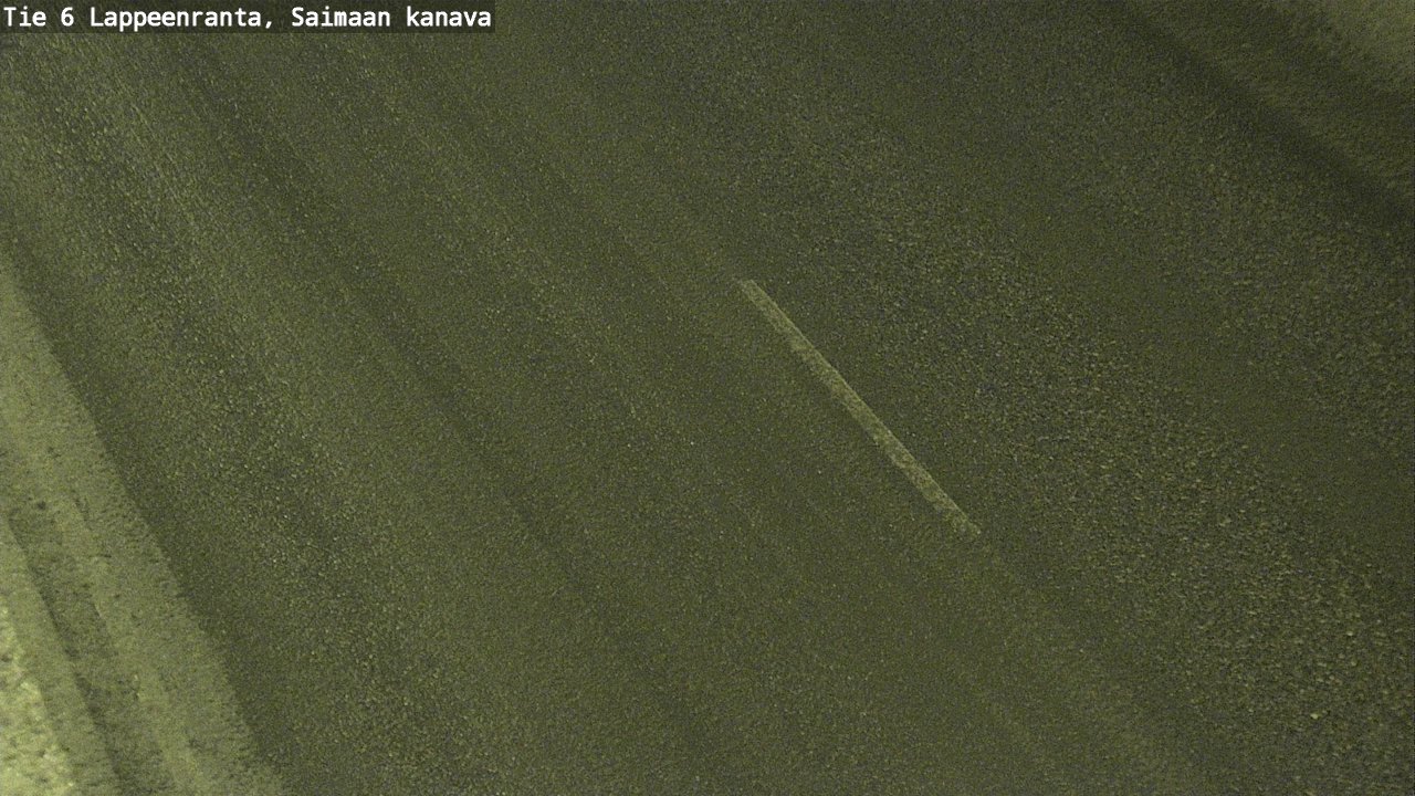 Weather Camera Image Väg 6 Villmanstrand,Saima kanal, Lappeenranta, Etelä-Karjala