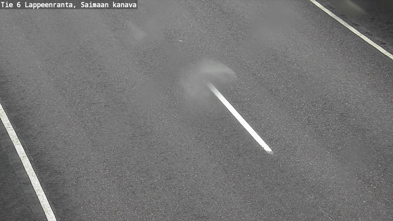 Weather Camera Image Road 6 Lappeenranta, Saimaa channel, Lappeenranta, Etelä-Karjala