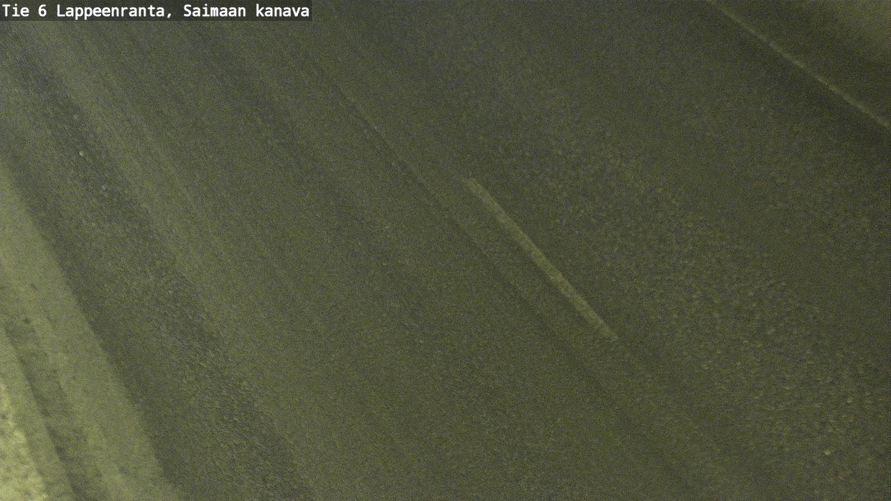 Weather Camera Image Väg 6 Villmanstrand,Saima kanal, Lappeenranta, Etelä-Karjala