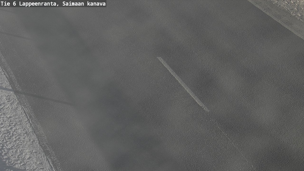 Weather Camera Image Road 6 Lappeenranta, Saimaa channel, Lappeenranta, Etelä-Karjala