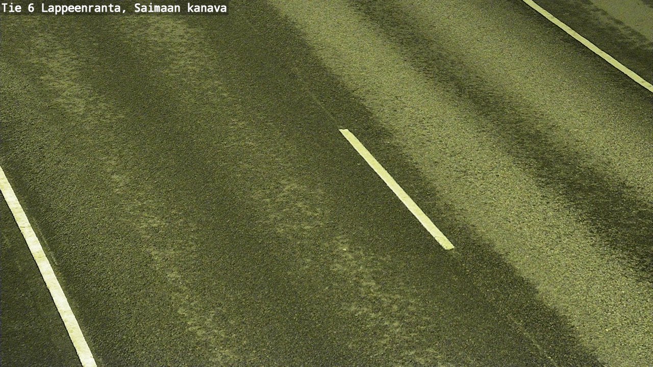 Weather Camera Image Road 6 Lappeenranta, Saimaa channel, Lappeenranta, Etelä-Karjala