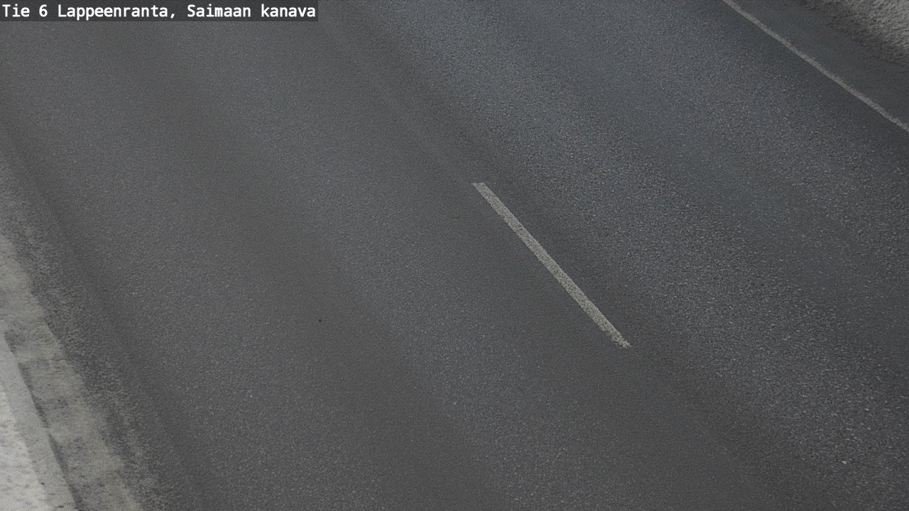 Weather Camera Image Väg 6 Villmanstrand,Saima kanal, Lappeenranta, Etelä-Karjala