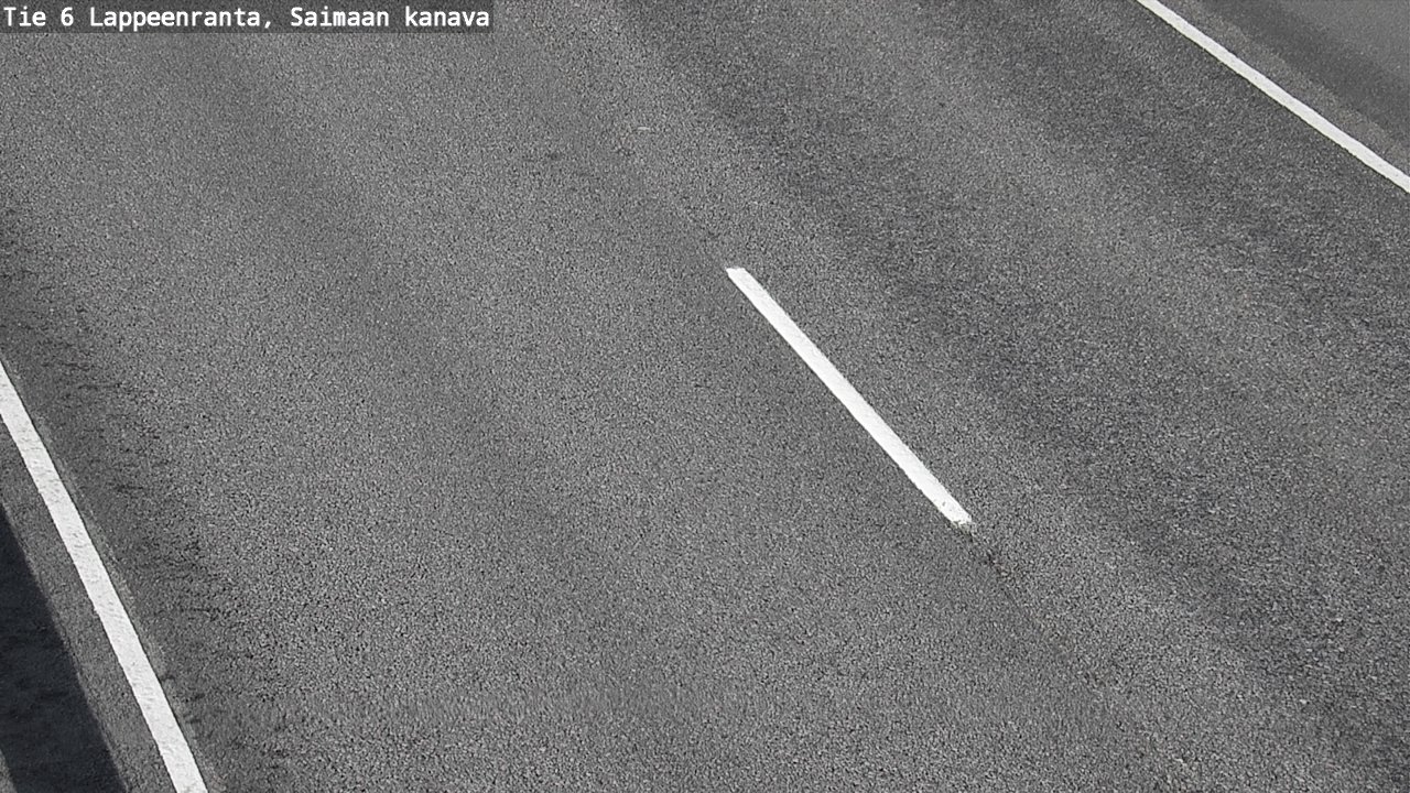 Weather Camera Image Road 6 Lappeenranta, Saimaa channel, Lappeenranta, Etelä-Karjala