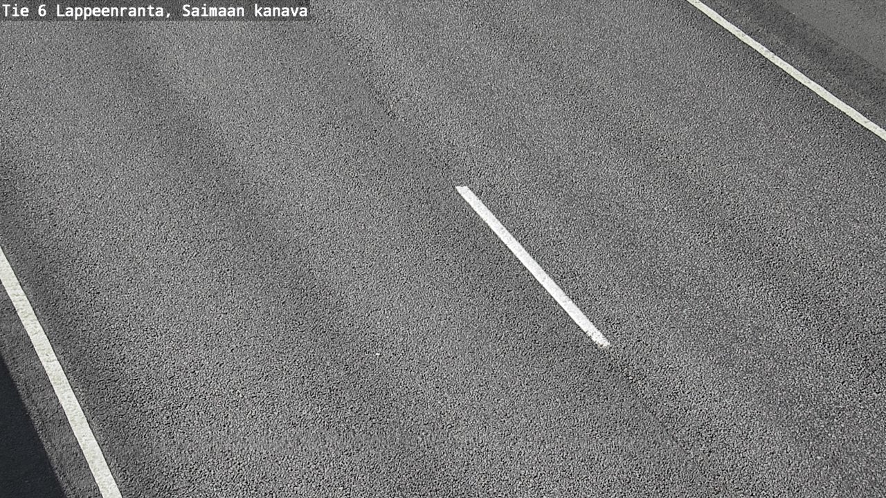 Weather Camera Image Road 6 Lappeenranta, Saimaa channel, Lappeenranta, Etelä-Karjala