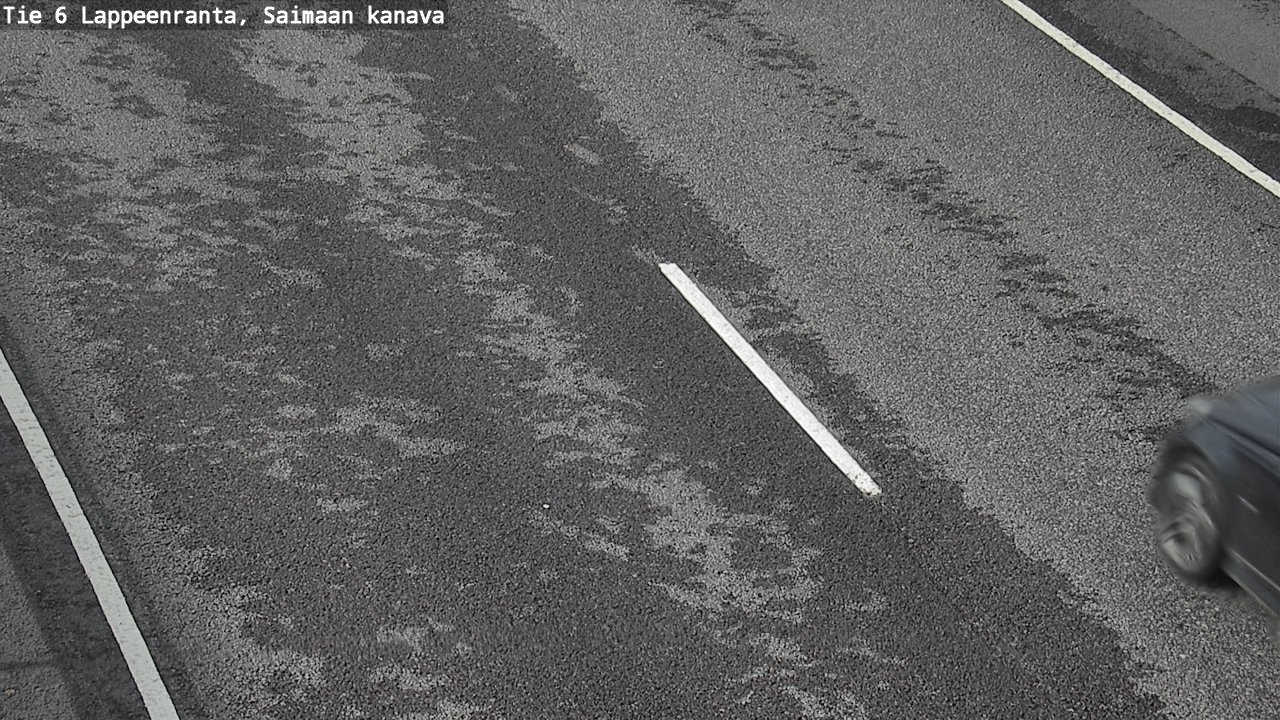 Weather Camera Image Road 6 Lappeenranta, Saimaa channel, Lappeenranta, Etelä-Karjala