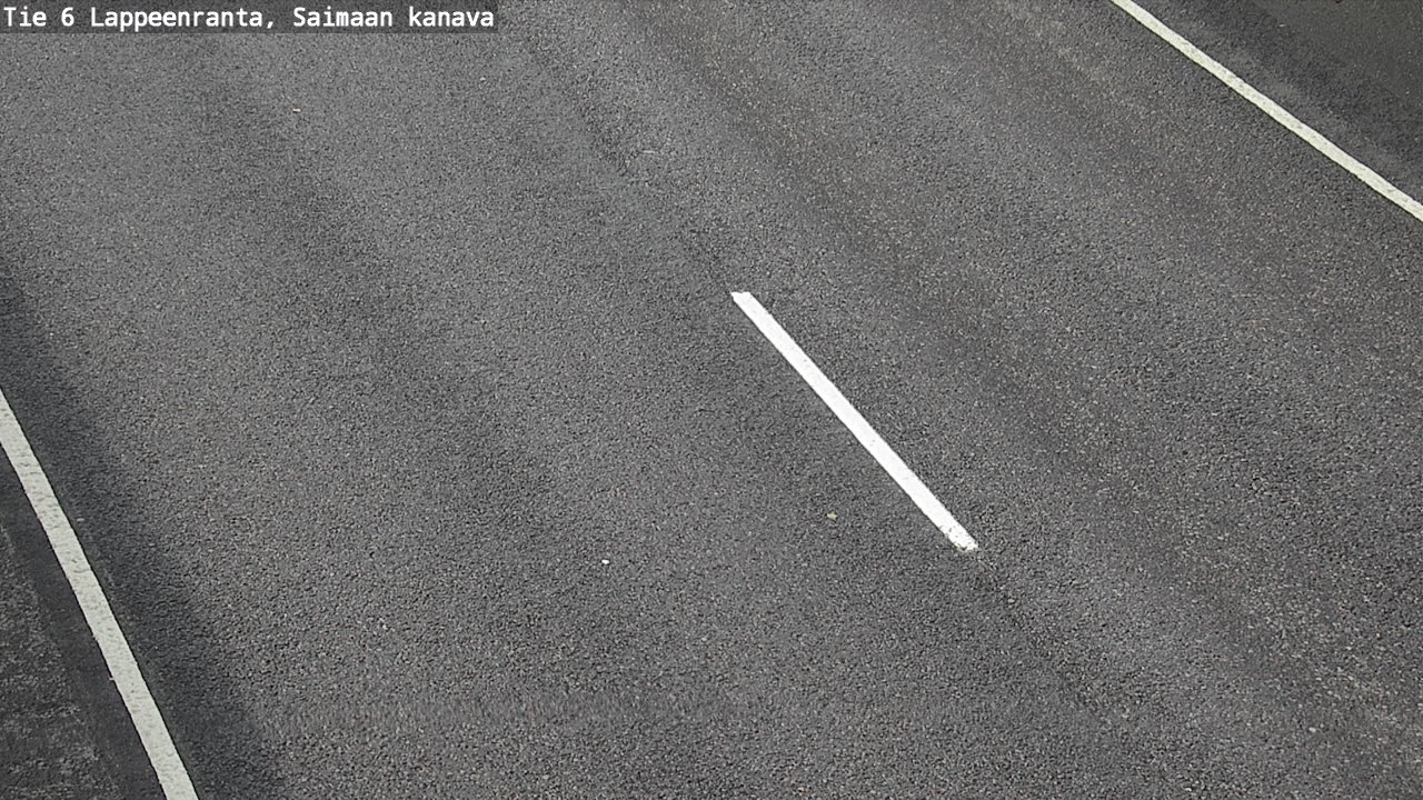 Weather Camera Image Road 6 Lappeenranta, Saimaa channel, Lappeenranta, Etelä-Karjala