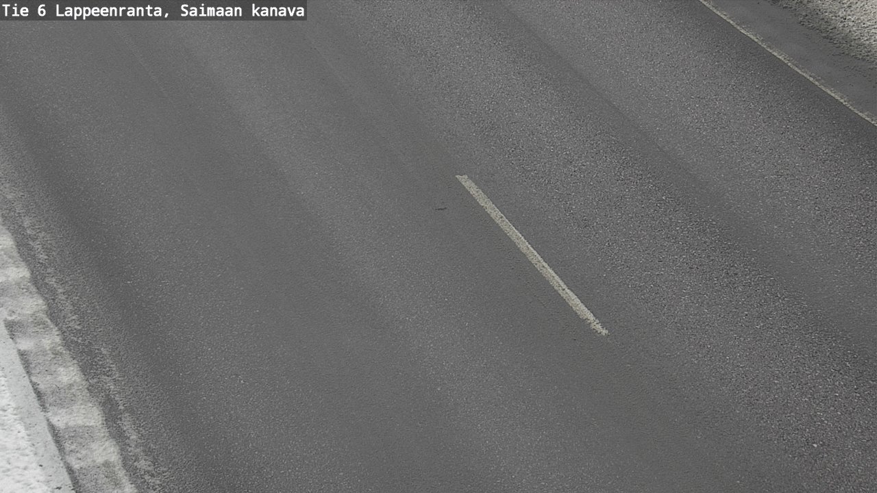 Weather Camera Image Väg 6 Villmanstrand,Saima kanal, Lappeenranta, Etelä-Karjala