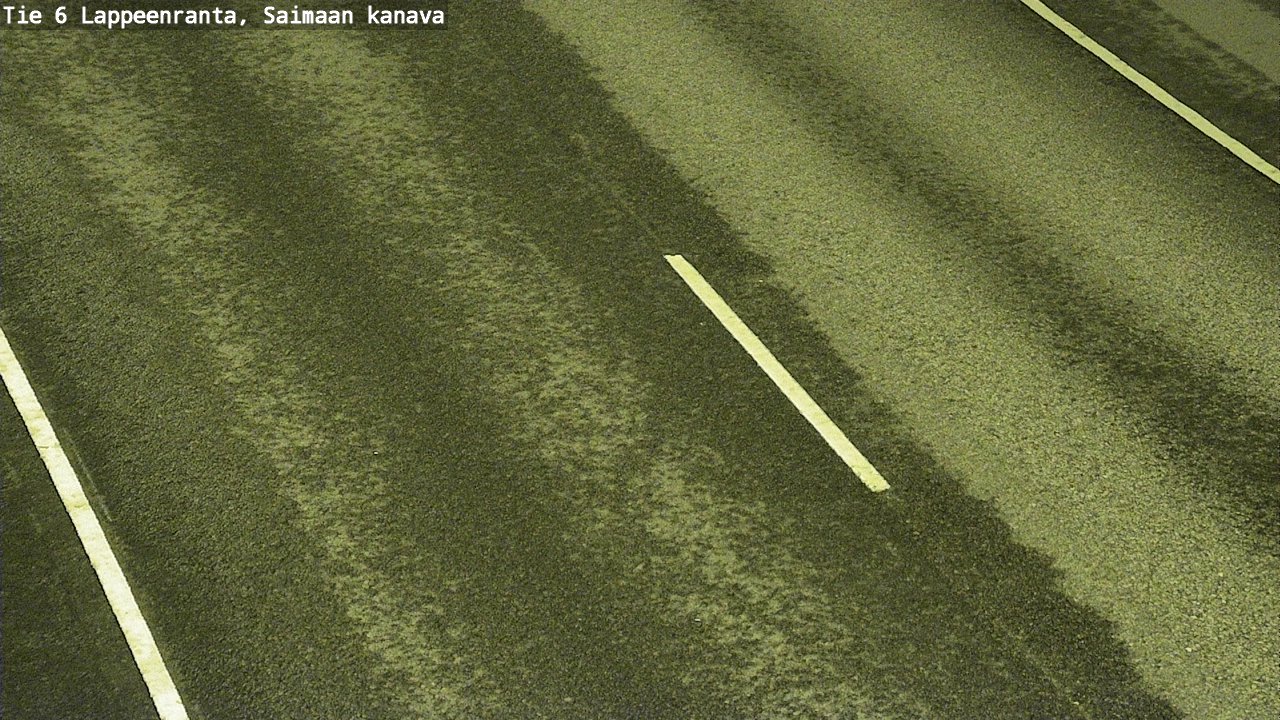 Weather Camera Image Road 6 Lappeenranta, Saimaa channel, Lappeenranta, Etelä-Karjala