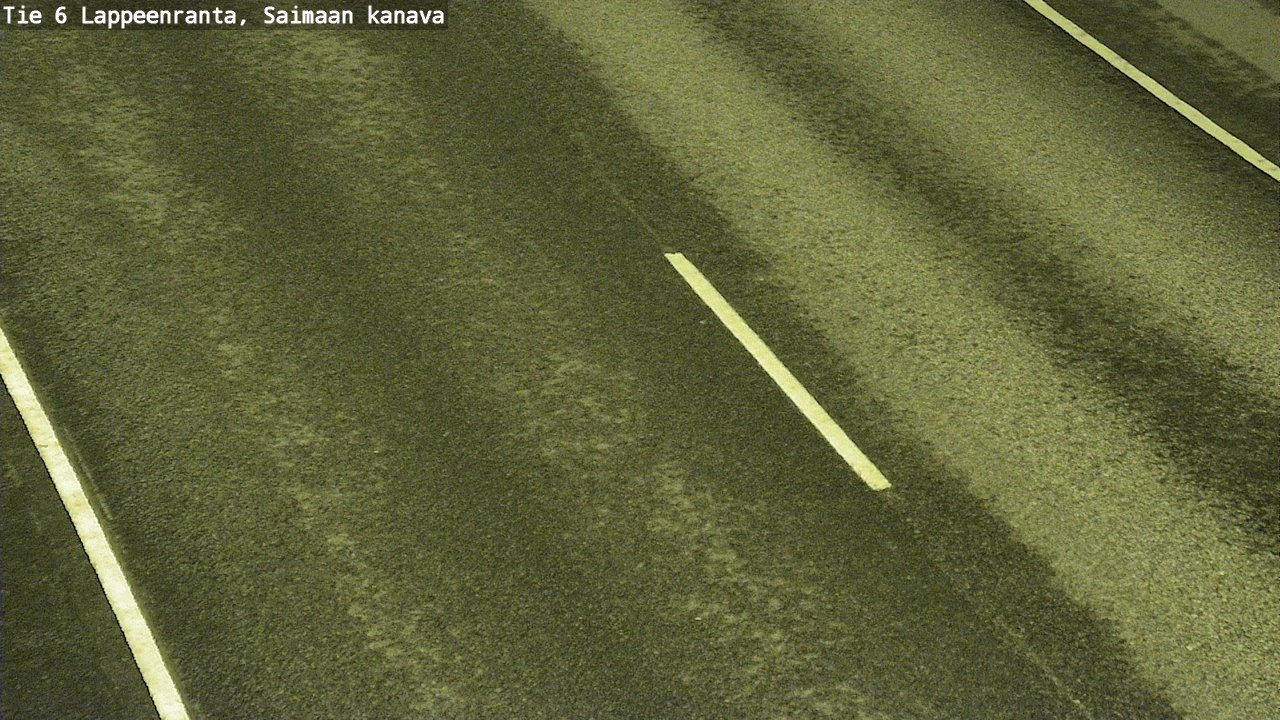 Weather Camera Image Road 6 Lappeenranta, Saimaa channel, Lappeenranta, Etelä-Karjala