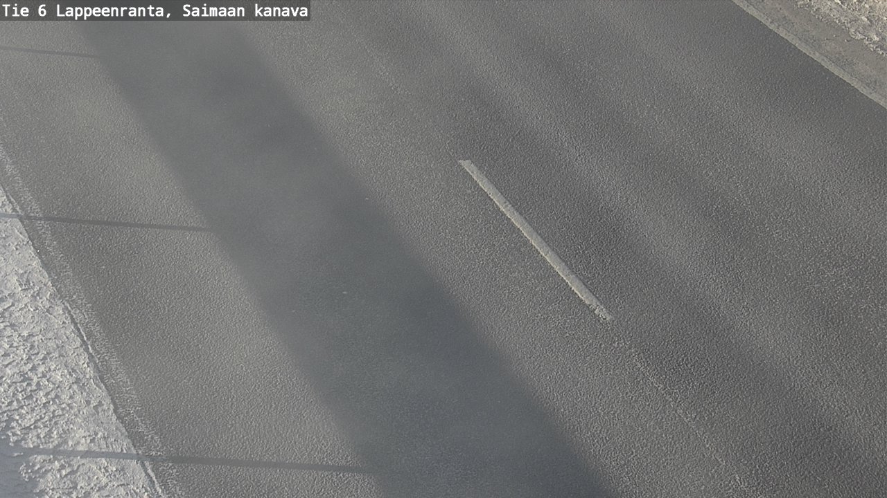 Weather Camera Image Road 6 Lappeenranta, Saimaa channel, Lappeenranta, Etelä-Karjala