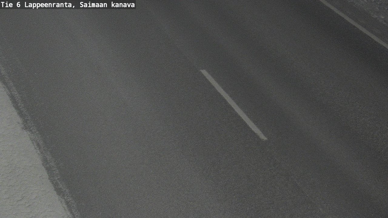 Weather Camera Image Road 6 Lappeenranta, Saimaa channel, Lappeenranta, Etelä-Karjala