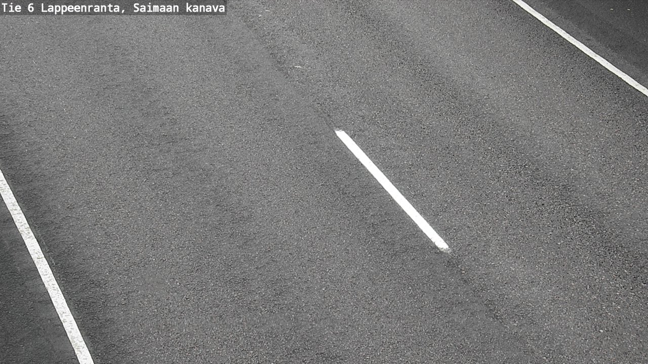 Weather Camera Image Road 6 Lappeenranta, Saimaa channel, Lappeenranta, Etelä-Karjala