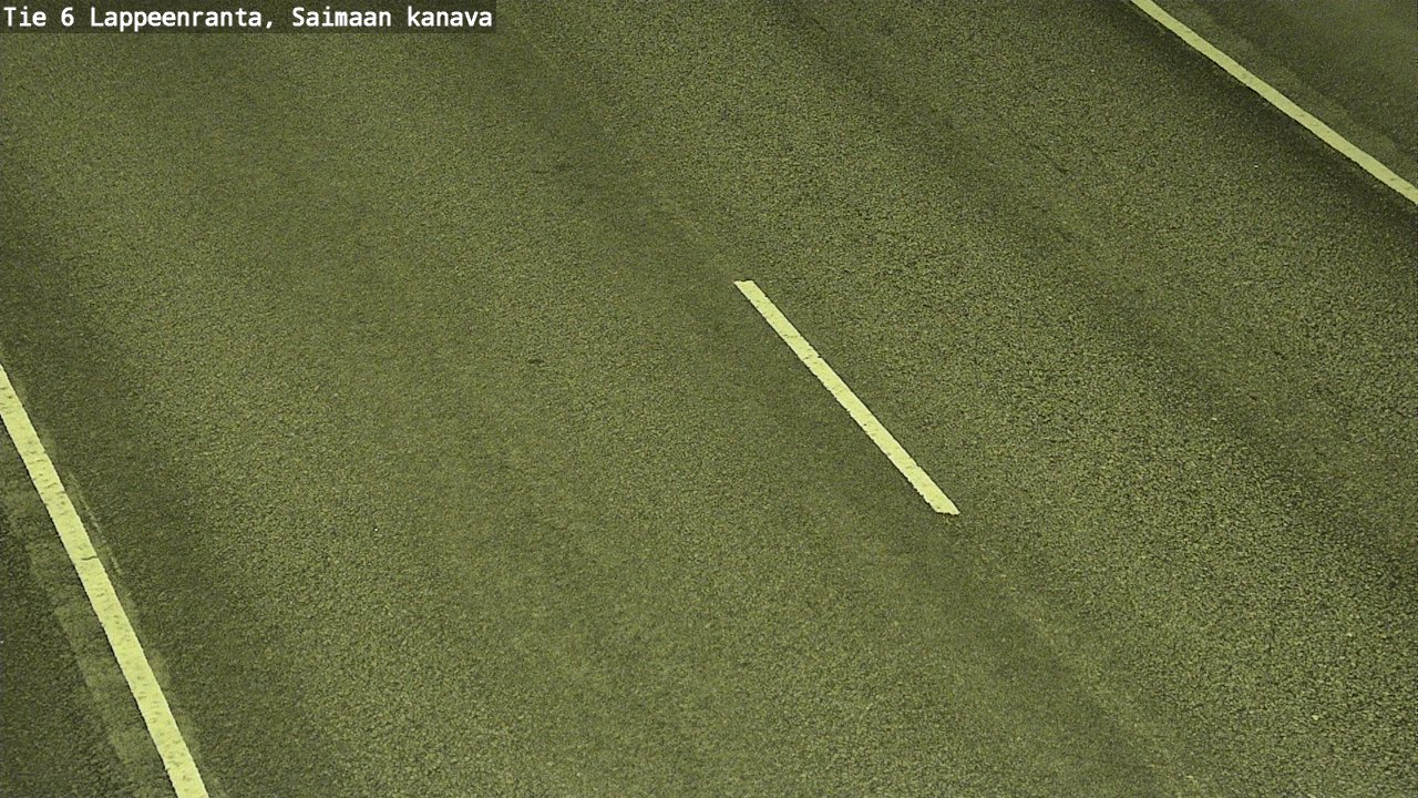 Weather Camera Image Road 6 Lappeenranta, Saimaa channel, Lappeenranta, Etelä-Karjala
