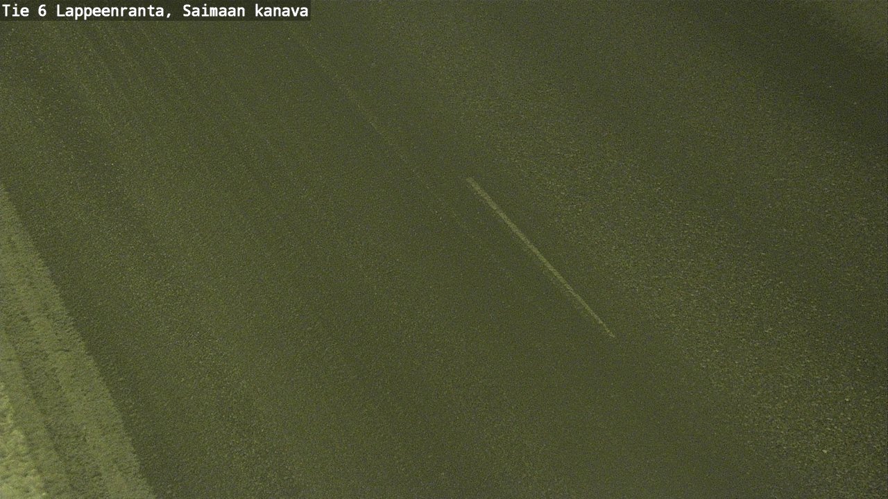Weather Camera Image Väg 6 Villmanstrand,Saima kanal, Lappeenranta, Etelä-Karjala