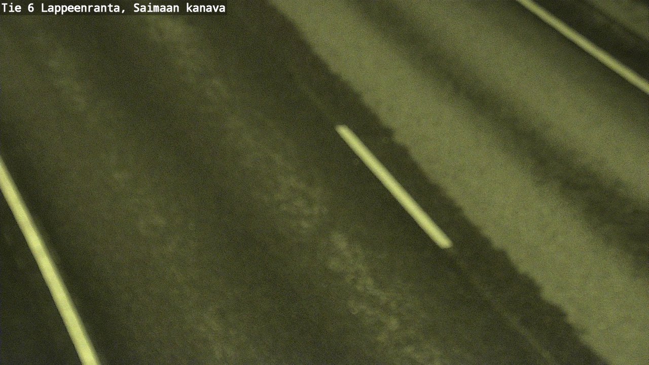 Weather Camera Image Väg 6 Villmanstrand,Saima kanal, Lappeenranta, Etelä-Karjala