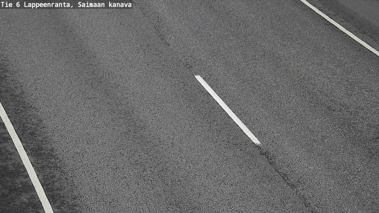 Weather Camera Image Road 6 Lappeenranta, Saimaa channel, Lappeenranta, Etelä-Karjala