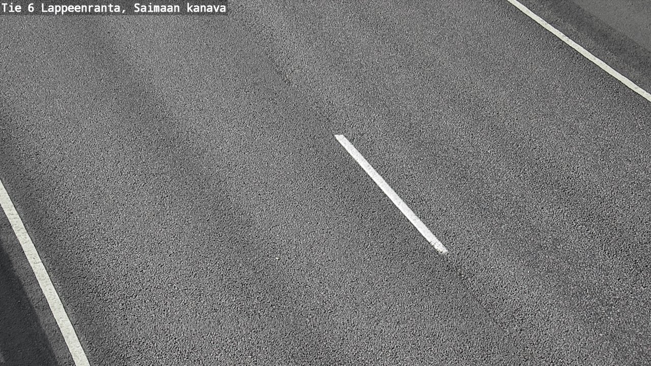 Weather Camera Image Road 6 Lappeenranta, Saimaa channel, Lappeenranta, Etelä-Karjala