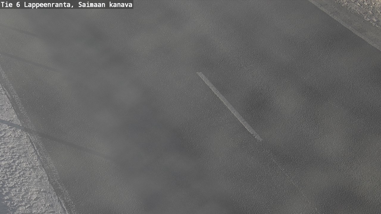 Weather Camera Image Road 6 Lappeenranta, Saimaa channel, Lappeenranta, Etelä-Karjala