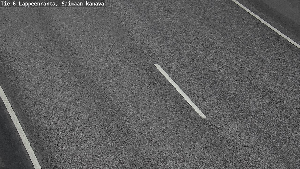 Weather Camera Image Road 6 Lappeenranta, Saimaa channel, Lappeenranta, Etelä-Karjala