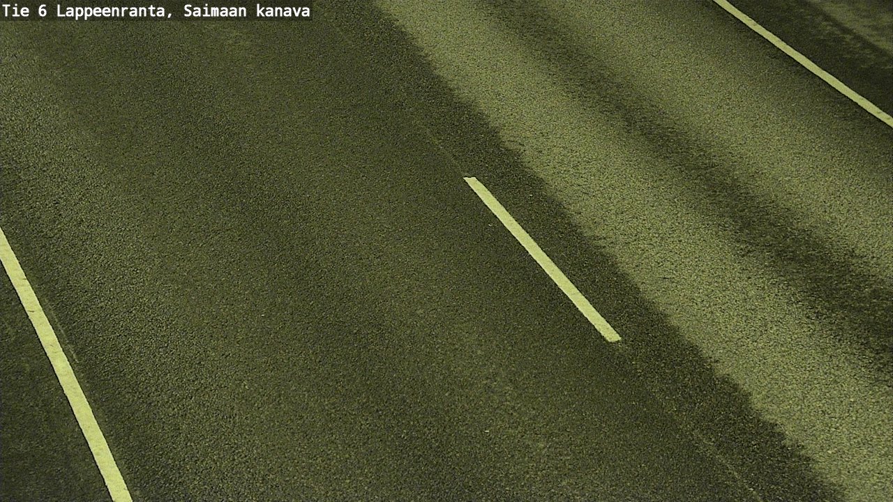 Weather Camera Image Väg 6 Villmanstrand,Saima kanal, Lappeenranta, Etelä-Karjala