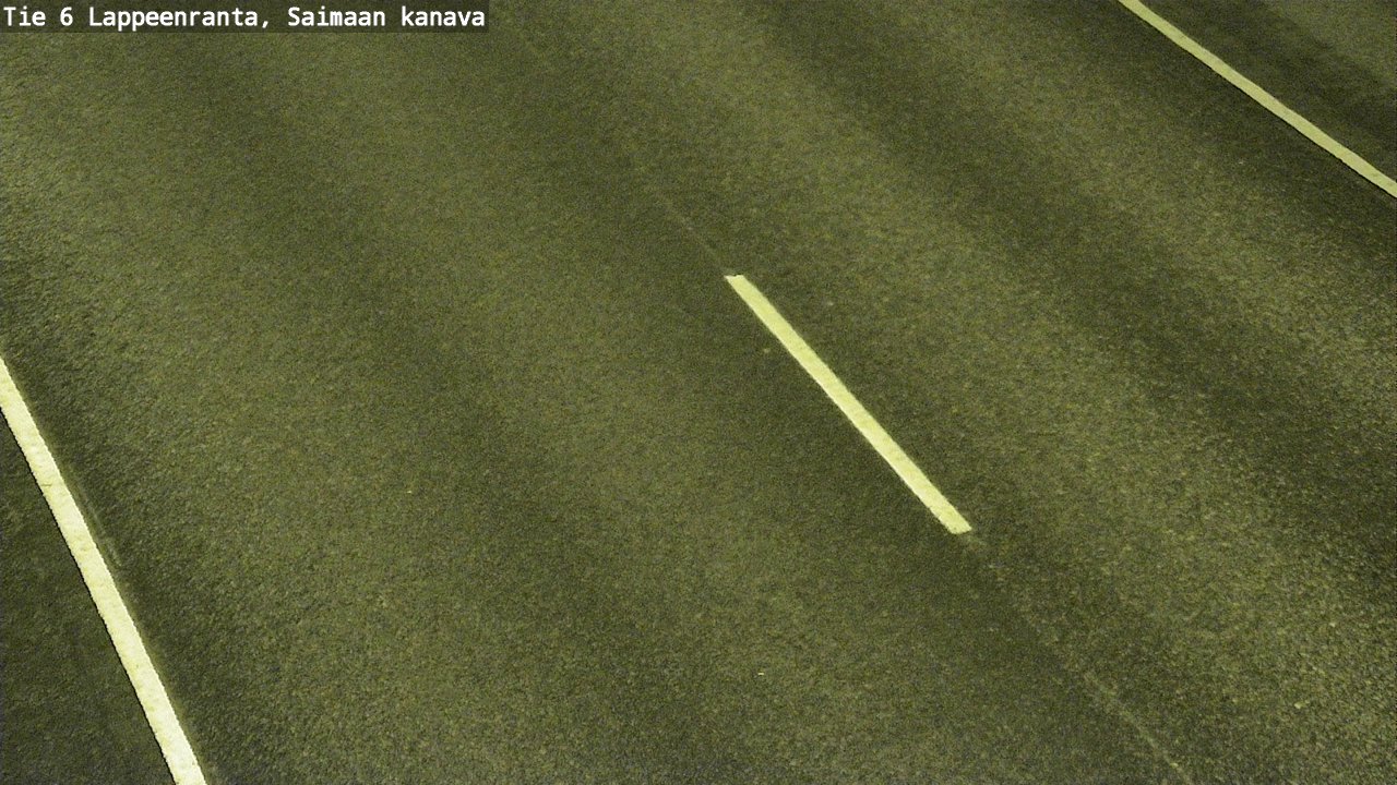 Weather Camera Image Road 6 Lappeenranta, Saimaa channel, Lappeenranta, Etelä-Karjala