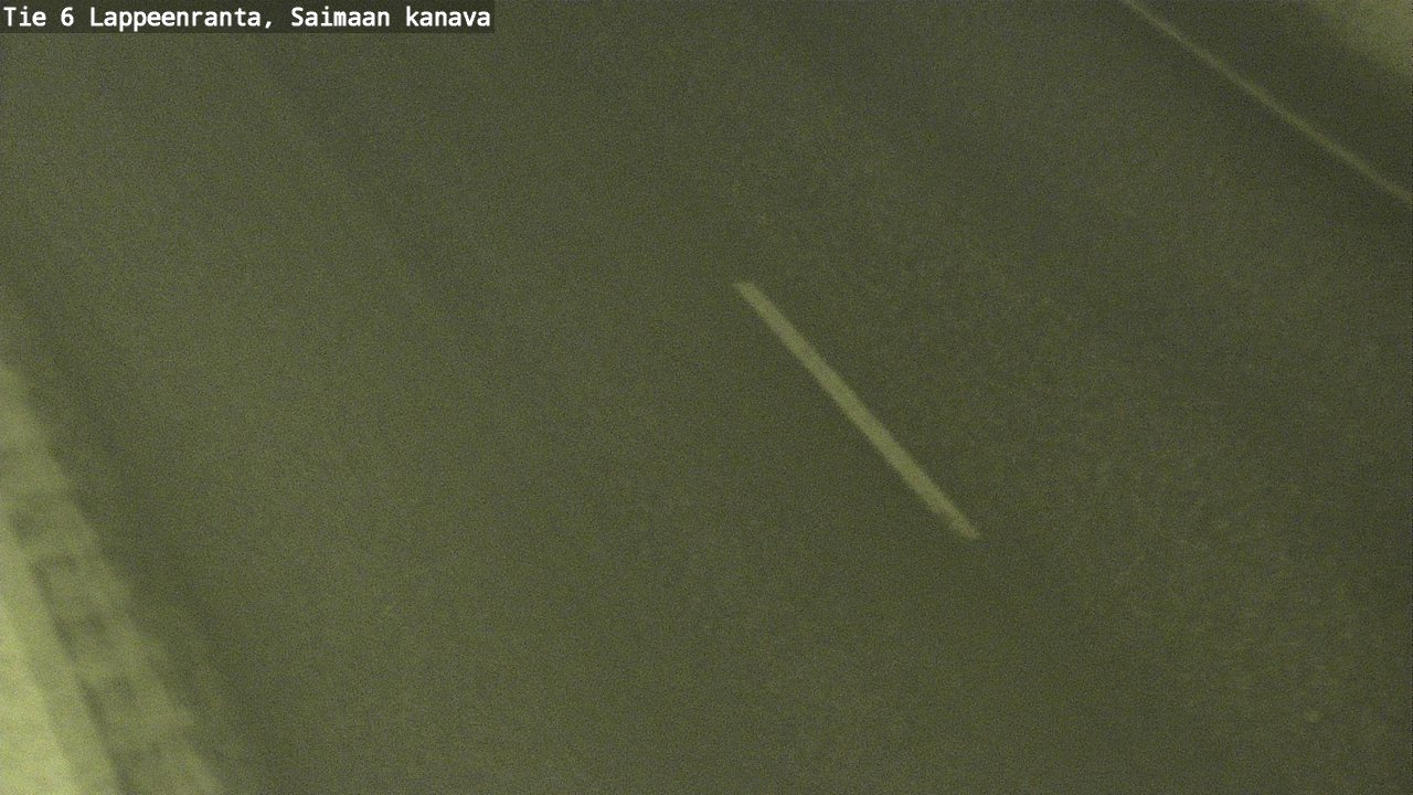 Weather Camera Image Väg 6 Villmanstrand,Saima kanal, Lappeenranta, Etelä-Karjala