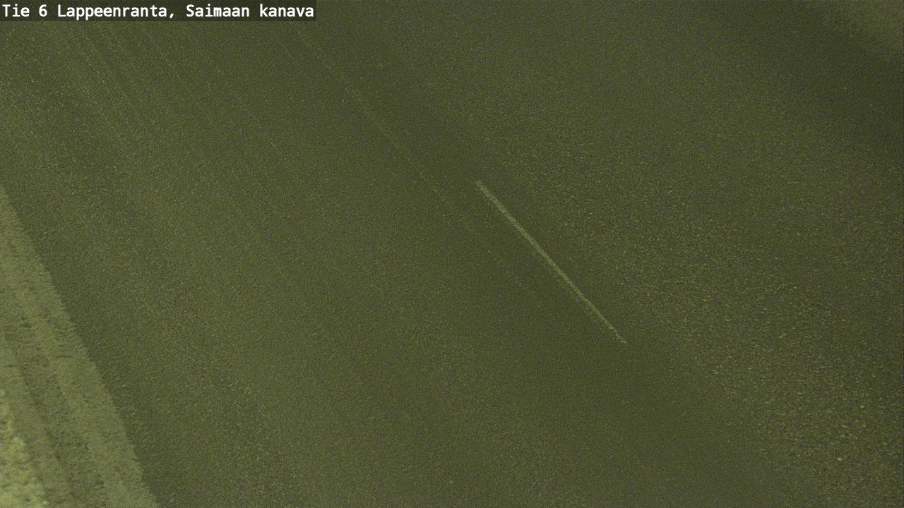 Weather Camera Image Väg 6 Villmanstrand,Saima kanal, Lappeenranta, Etelä-Karjala