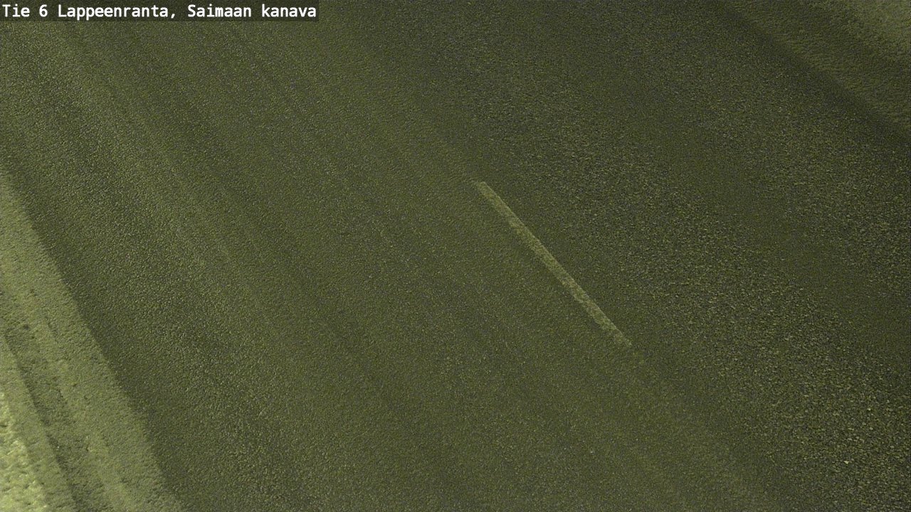 Weather Camera Image Väg 6 Villmanstrand,Saima kanal, Lappeenranta, Etelä-Karjala