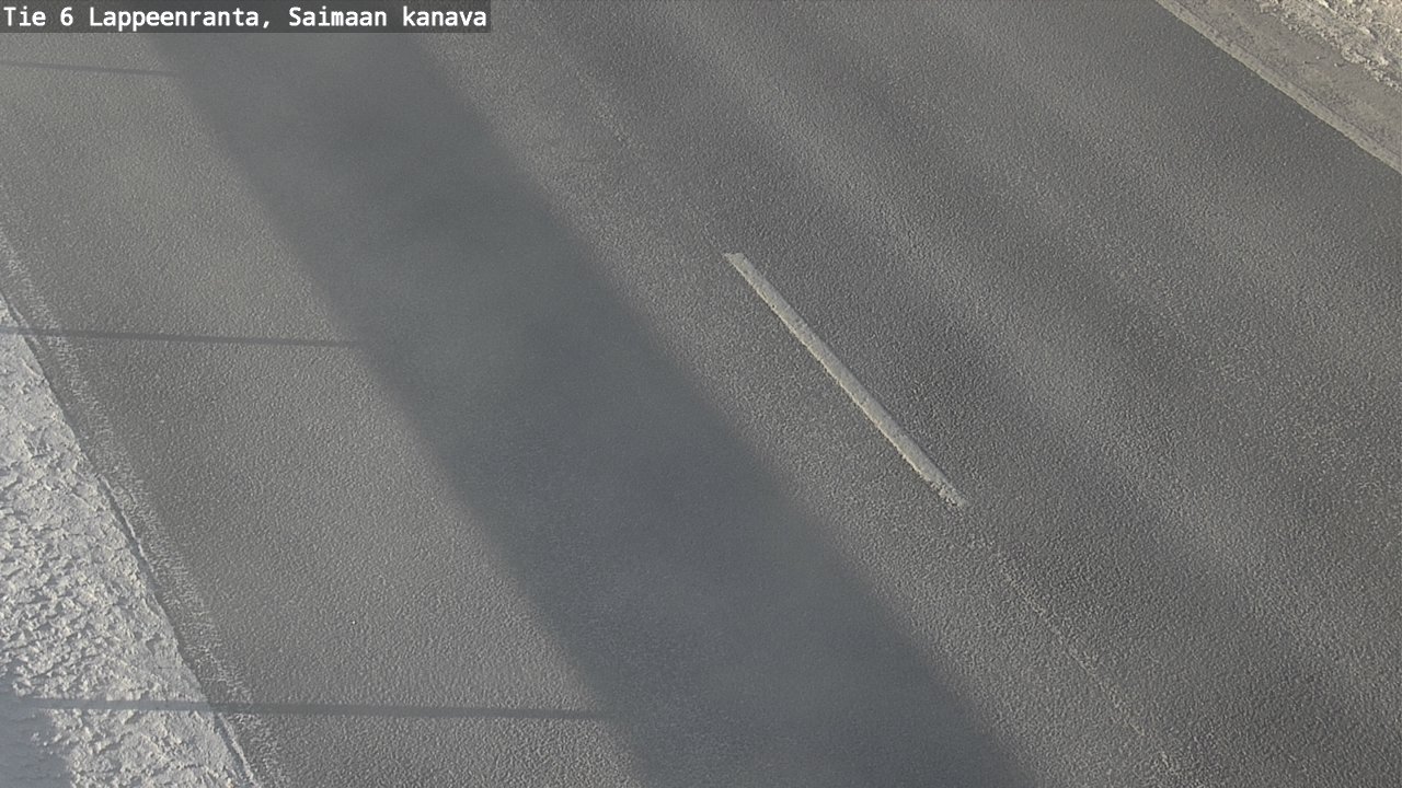 Weather Camera Image Road 6 Lappeenranta, Saimaa channel, Lappeenranta, Etelä-Karjala