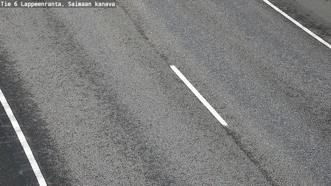 Weather Camera Image Road 6 Lappeenranta, Saimaa channel, Lappeenranta, Etelä-Karjala