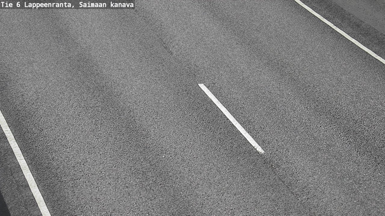Weather Camera Image Road 6 Lappeenranta, Saimaa channel, Lappeenranta, Etelä-Karjala