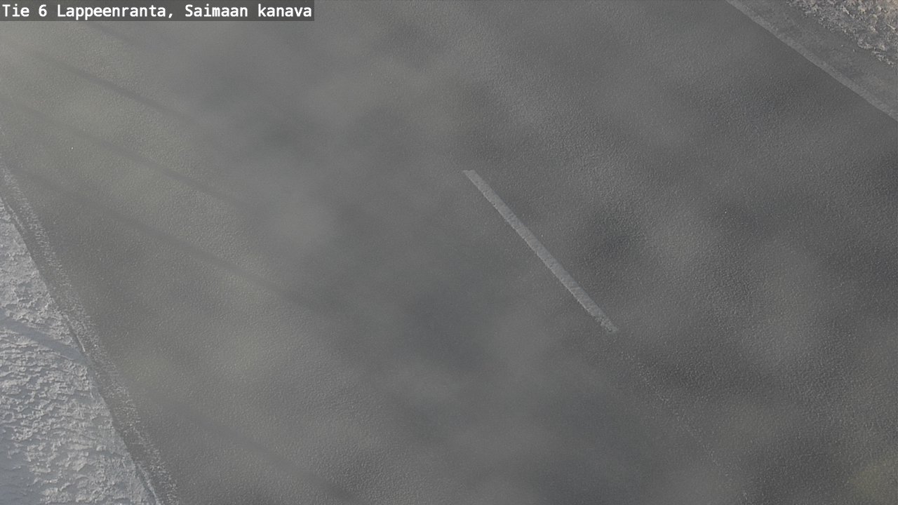 Weather Camera Image Road 6 Lappeenranta, Saimaa channel, Lappeenranta, Etelä-Karjala