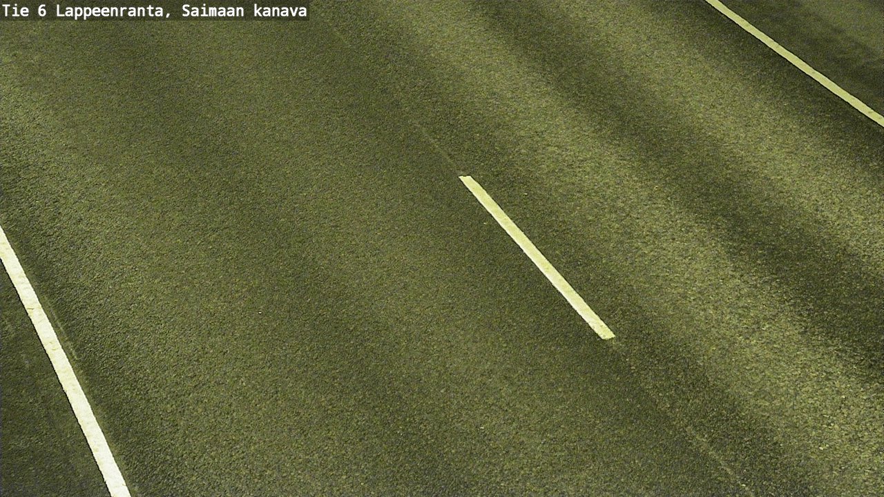Weather Camera Image Road 6 Lappeenranta, Saimaa channel, Lappeenranta, Etelä-Karjala