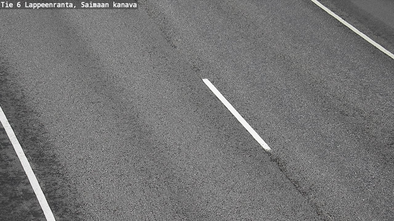 Weather Camera Image Road 6 Lappeenranta, Saimaa channel, Lappeenranta, Etelä-Karjala
