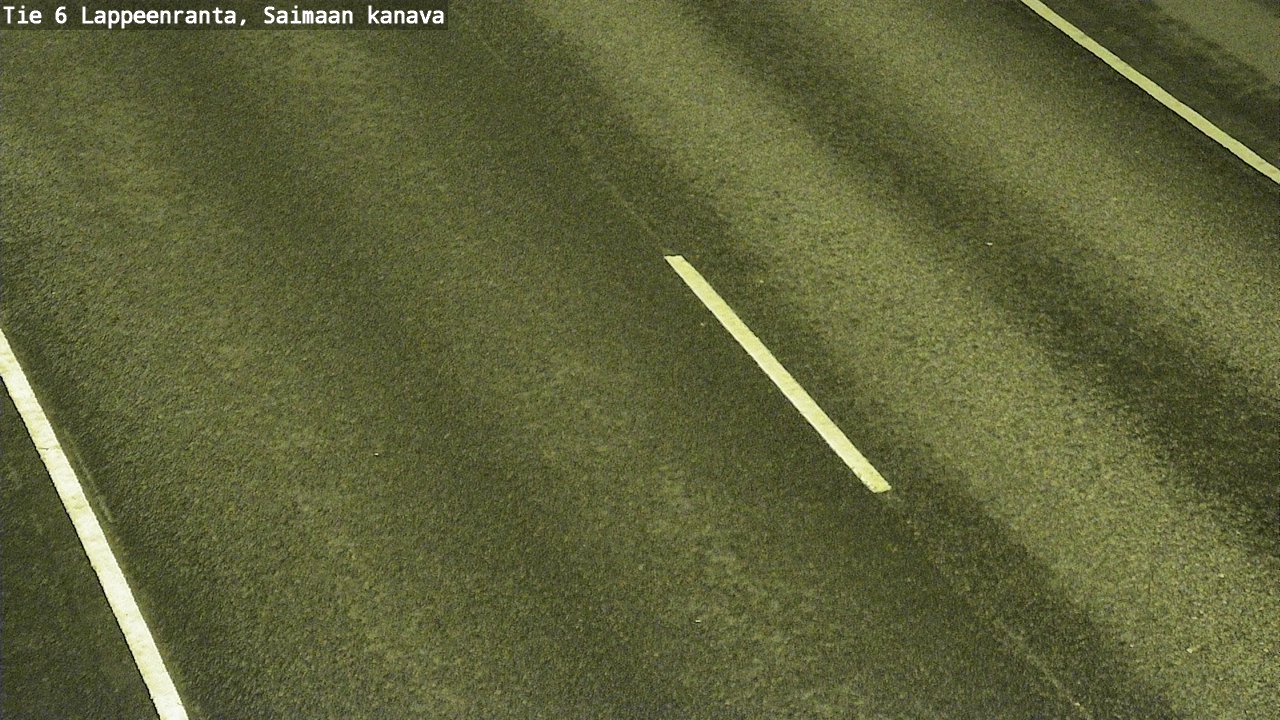 Weather Camera Image Road 6 Lappeenranta, Saimaa channel, Lappeenranta, Etelä-Karjala