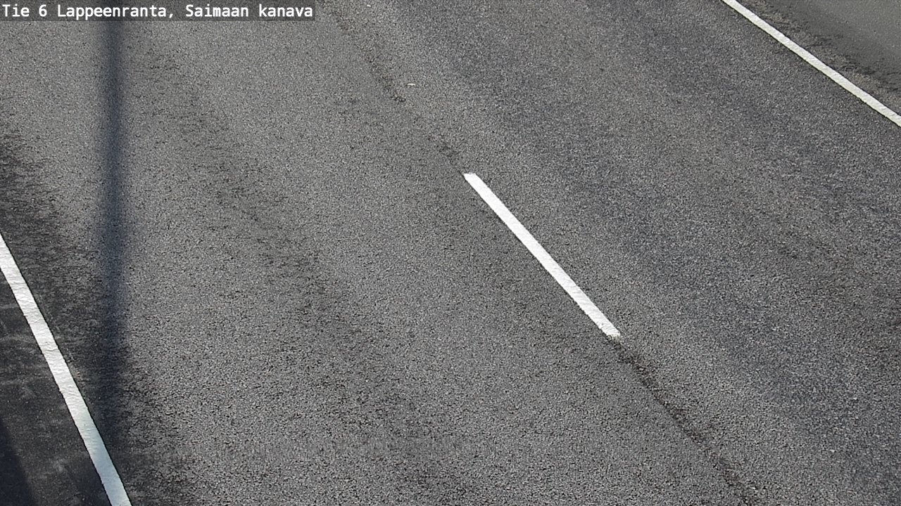 Weather Camera Image Road 6 Lappeenranta, Saimaa channel, Lappeenranta, Etelä-Karjala